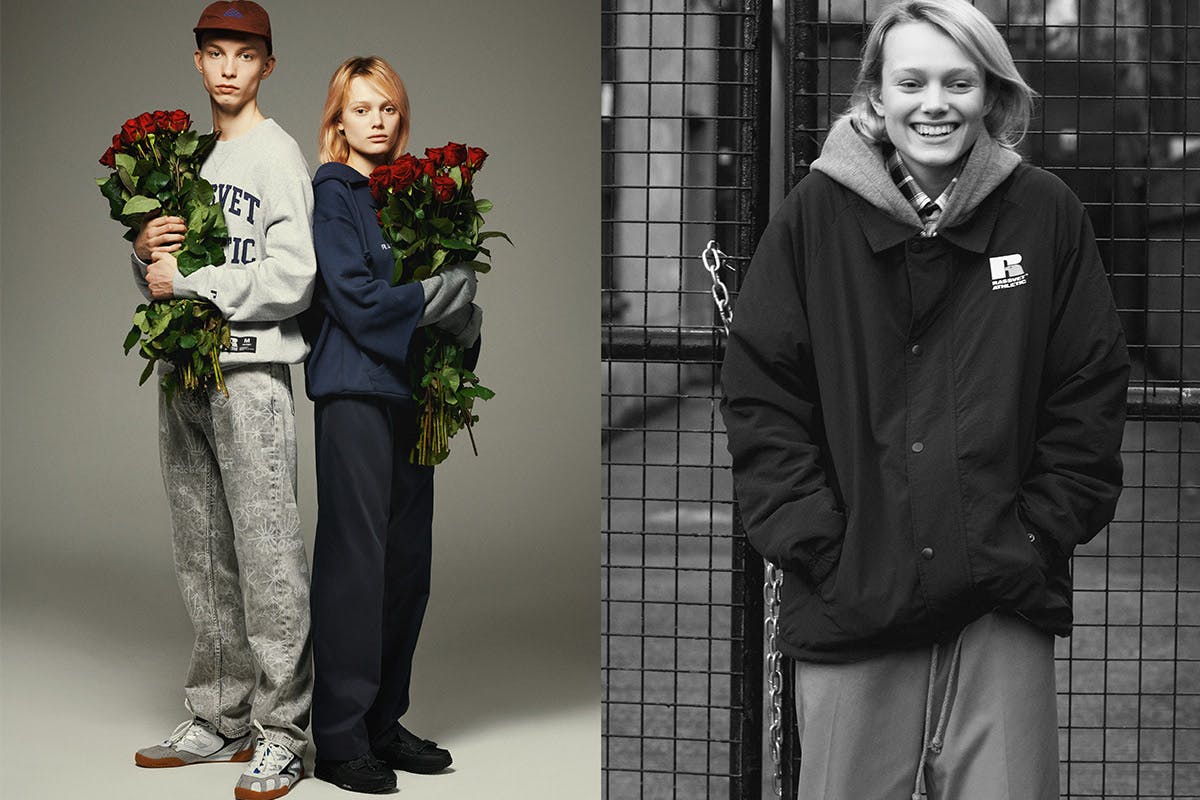 paccbet hi tec sportswear capsule collection Gosha Rubchinskiy Rassvet Russell Athletic