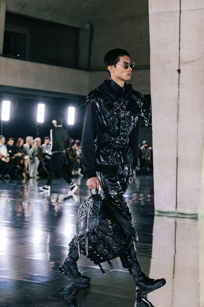 balmain homme fw19 Olivier Rousteing pfw runway