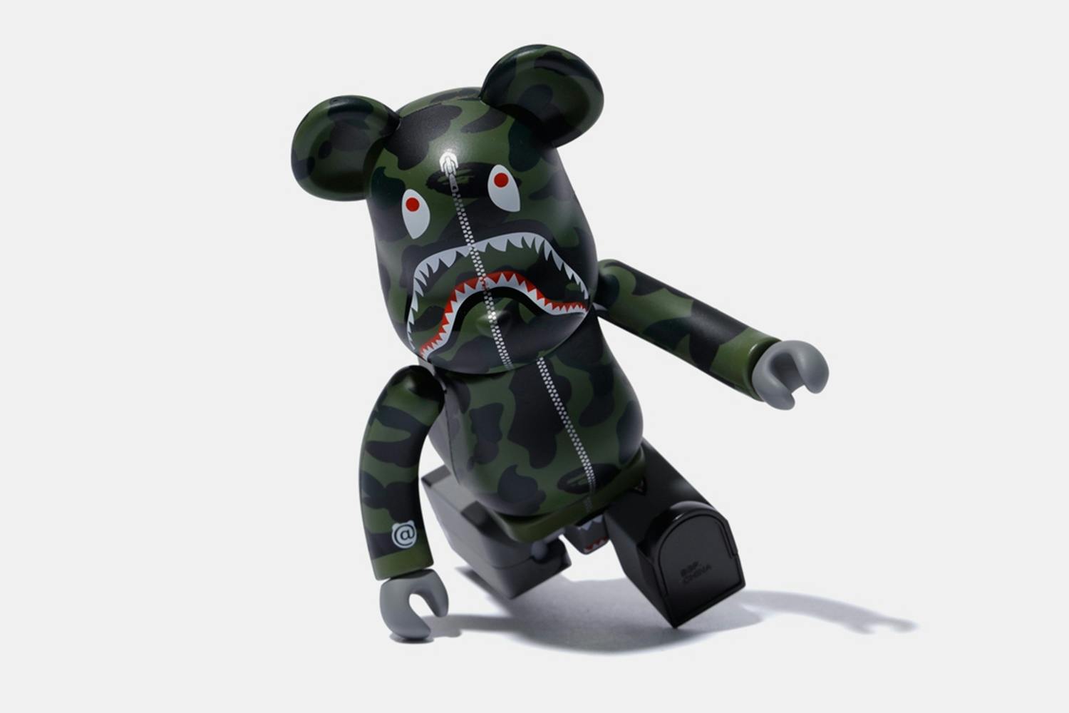 BAPE Baby Milo Bearbrick Shark Tee M (Medicom) White Men's - US