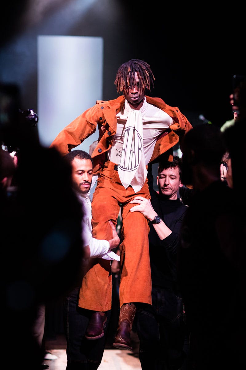 MFW19 NewYork Telfar EvaAlDesnudo MFW19 NewYork Teflar EvaAlDesnudo 06 fall winter 2019 nyfw runway