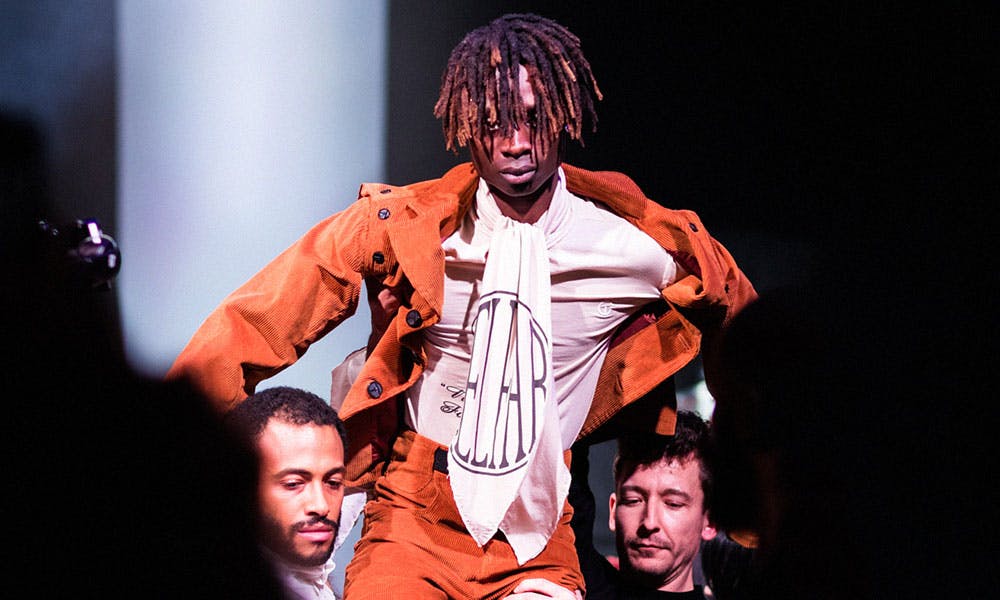 MFW19 NewYork Telfar EvaAlDesnudo MFW19 NewYork Teflar EvaAlDesnudo 20 fall winter 2019 nyfw runway