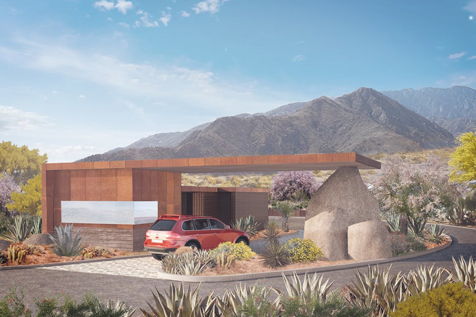 desert palisades guardhouse