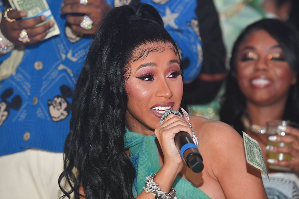 Cardi B attends the Million Dollar Bowl