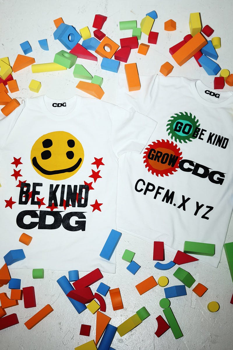 Image of new T-shirt from COMME des GARÇONS and Cactus Plant Flea Market