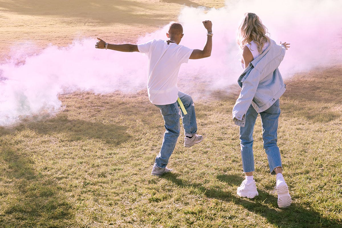 Jaden Smith and Hailey Bieber Levi's campaign