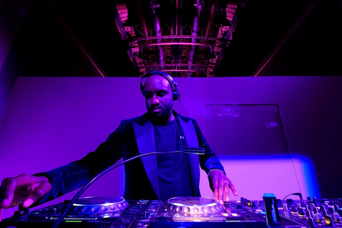 Virgil Abloh Djing