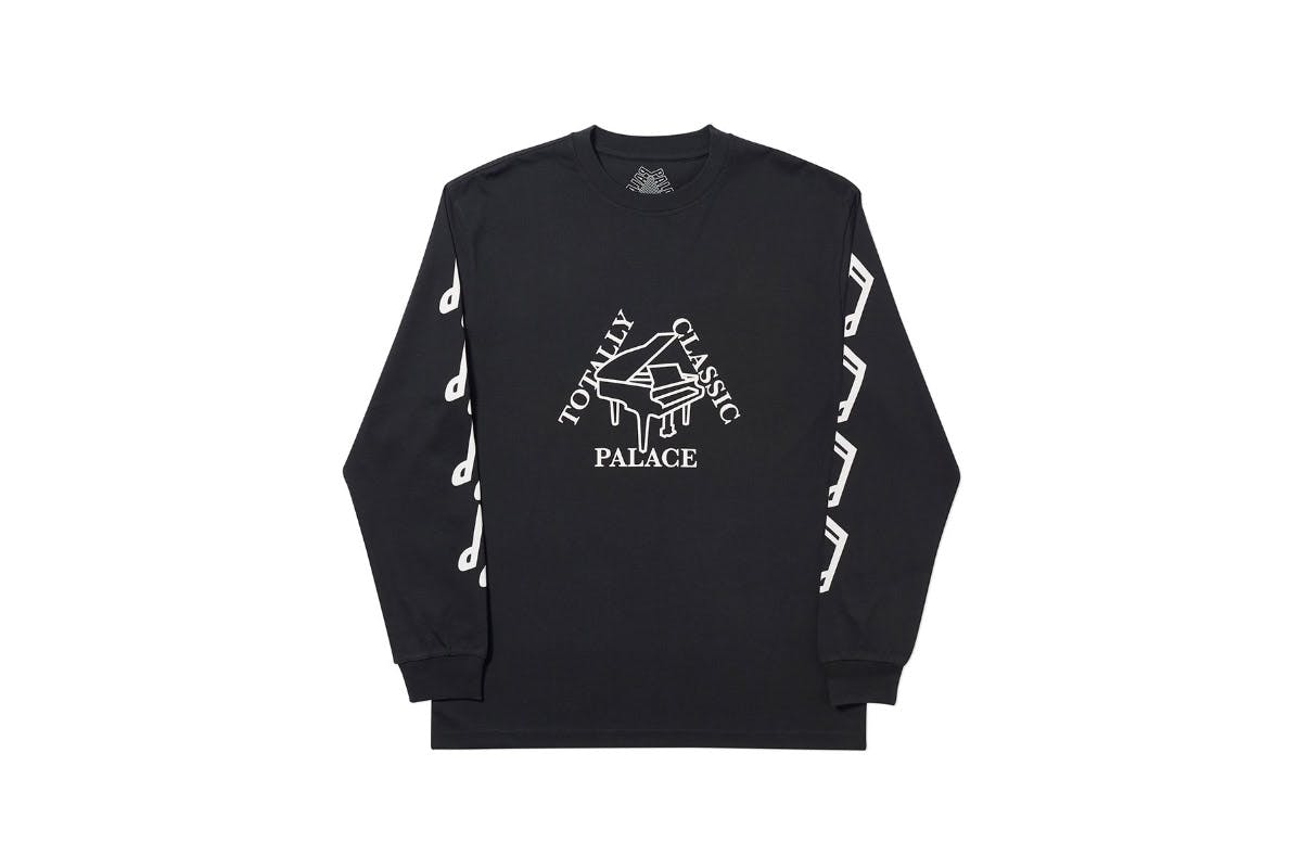 Palace 2019 Autumn Longsleeve Classis black front