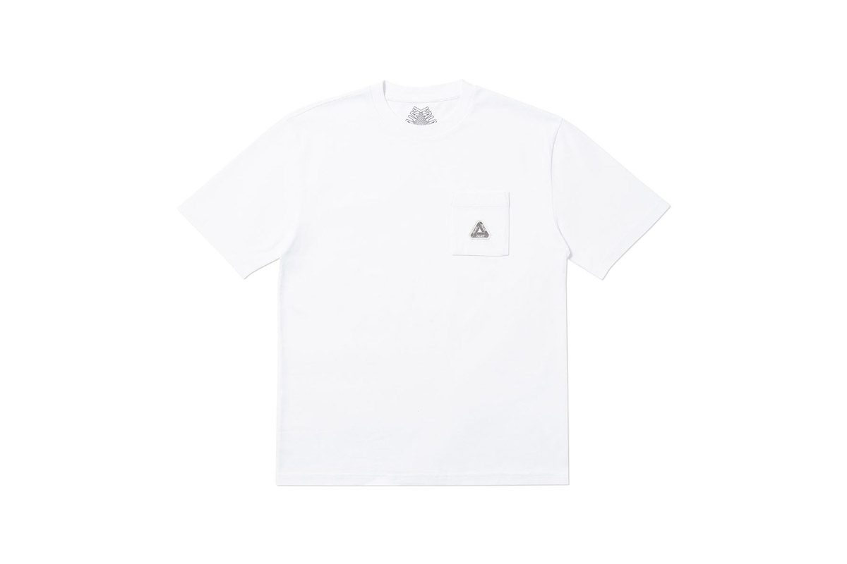 Palace 2019 Autumn T Shirt Pocket white