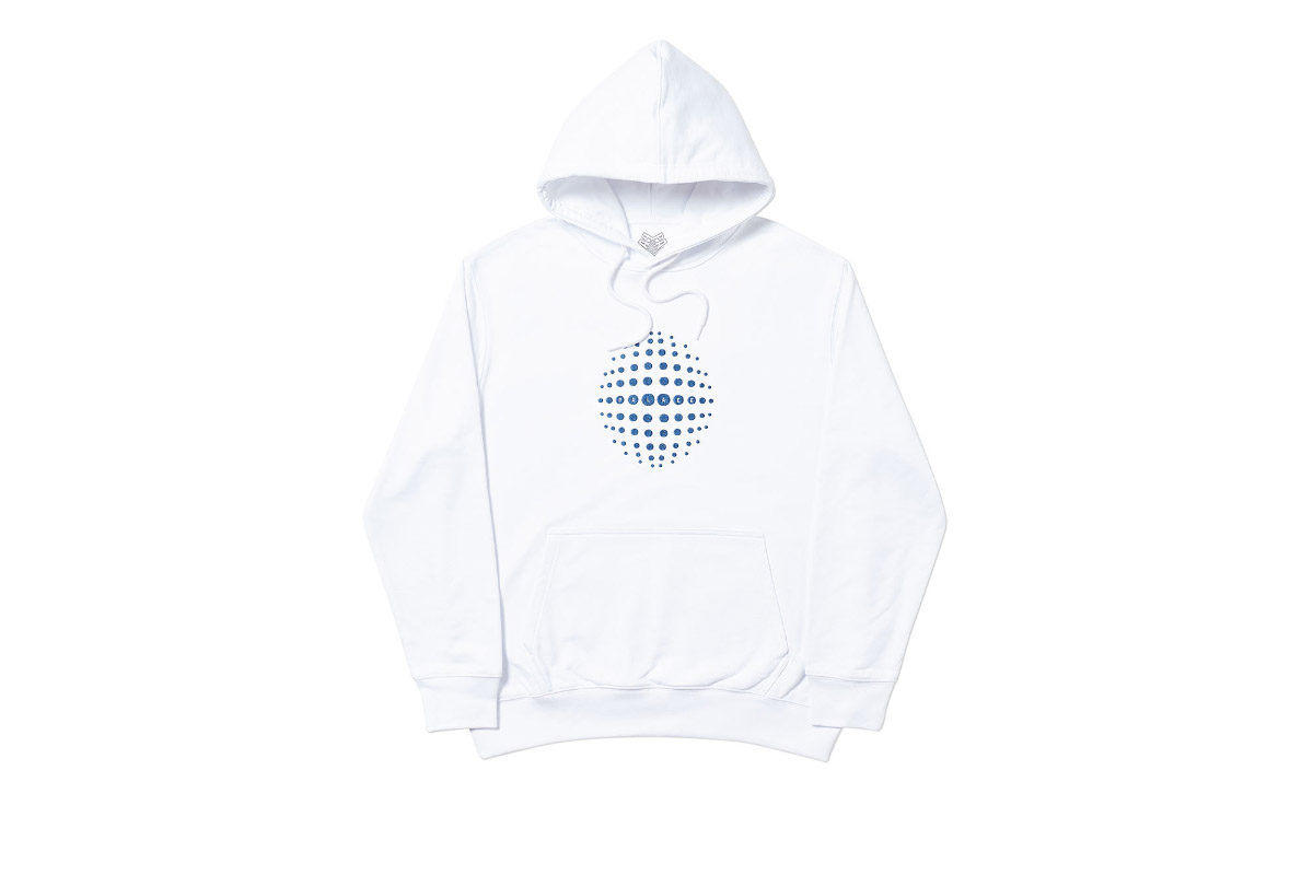 Palace 2019 Autumn Hoodie Sphere white front