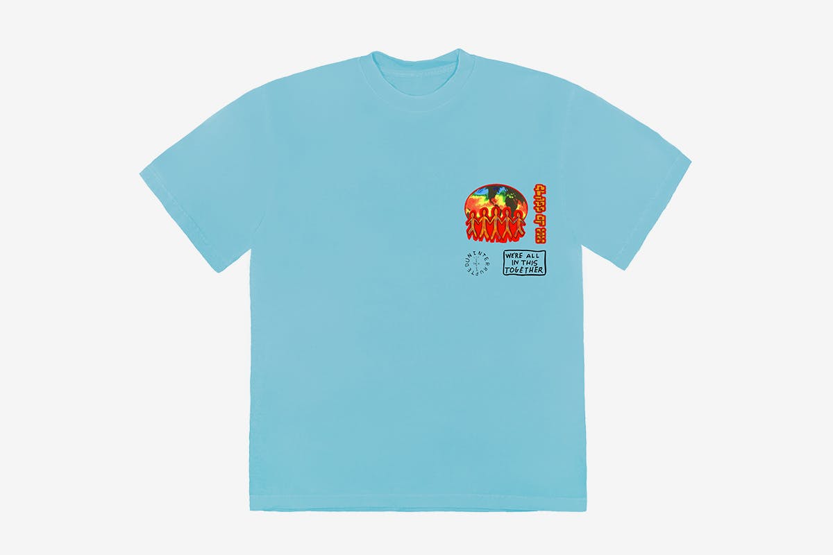 Travis Scott LeBron James graduation 2020 t-shirt