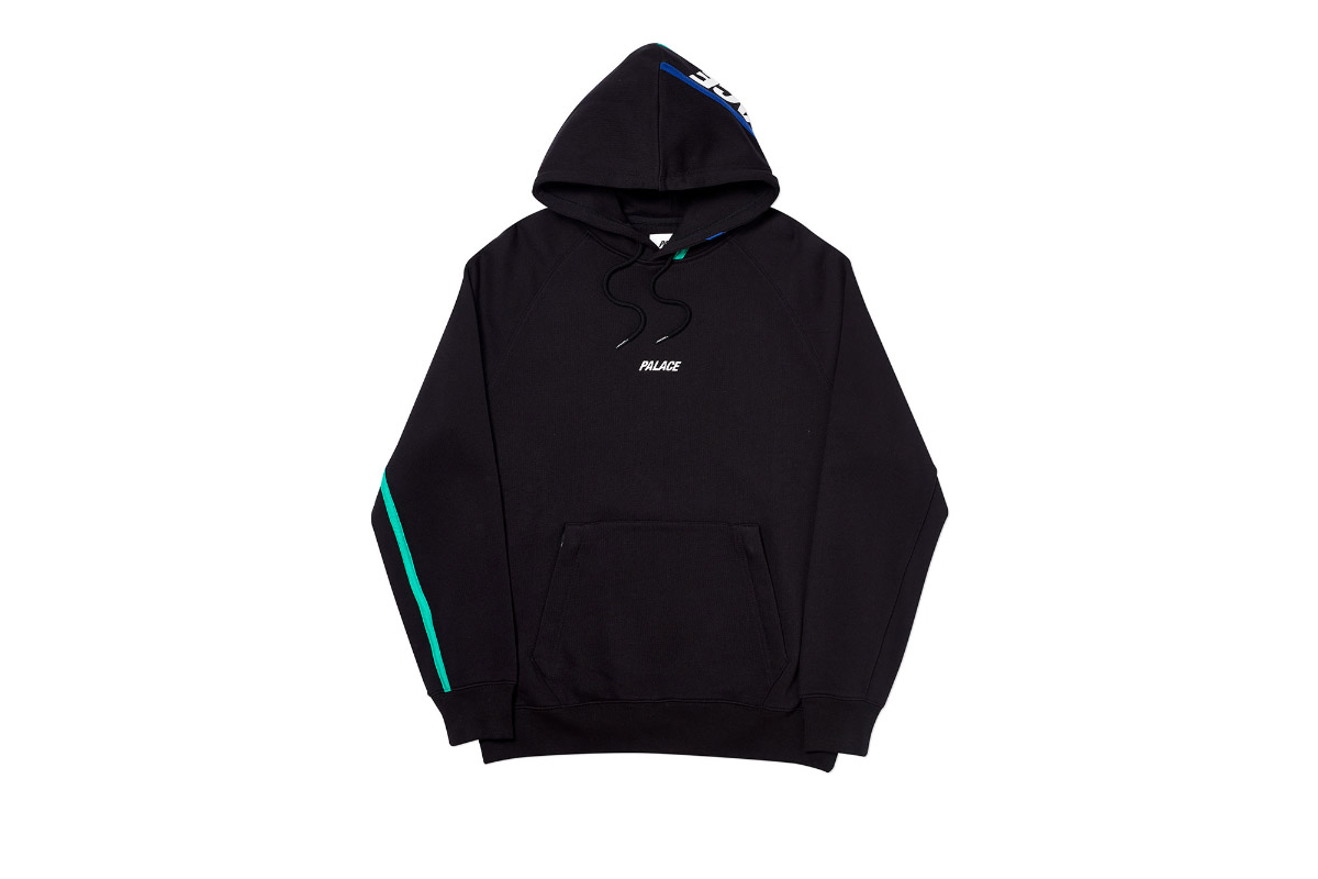 Palace 2019 Autumn Hood Dome Black Front