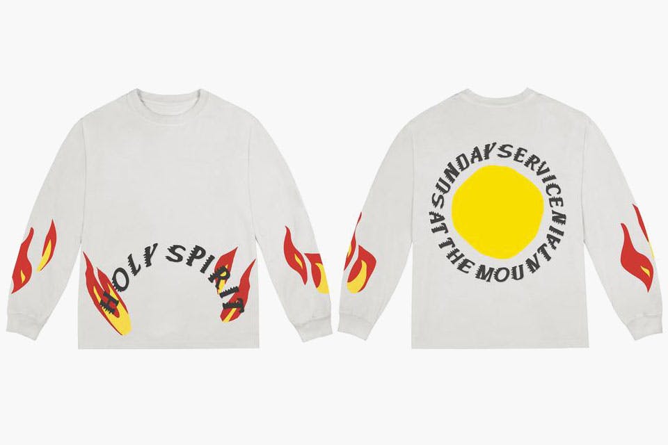 kanye west sunday service merch coachella