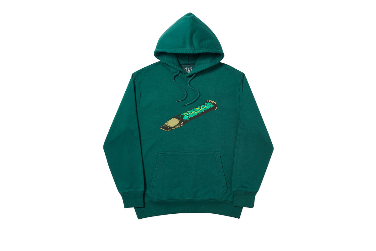 Palace 2019 Autumn Hood Chizzle Up green front