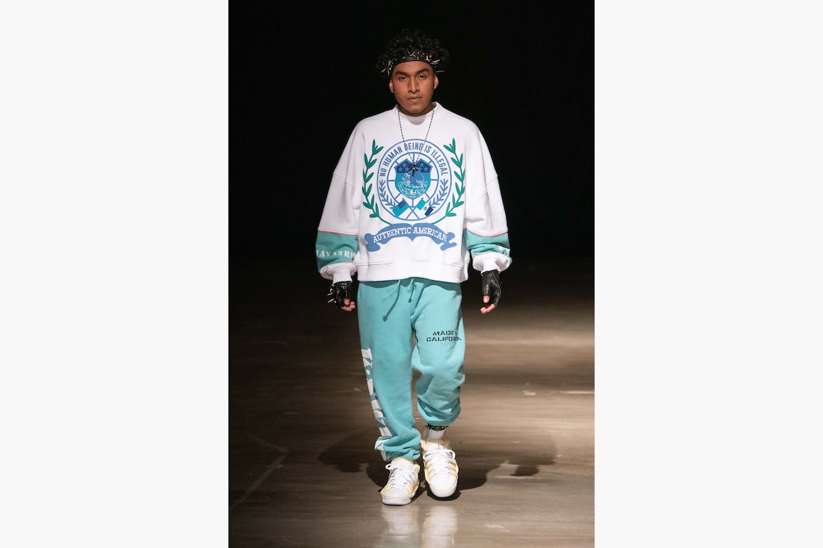 willy chavarria ss20 runway show