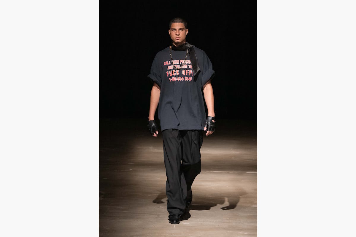 willy chavarria ss20 runway show