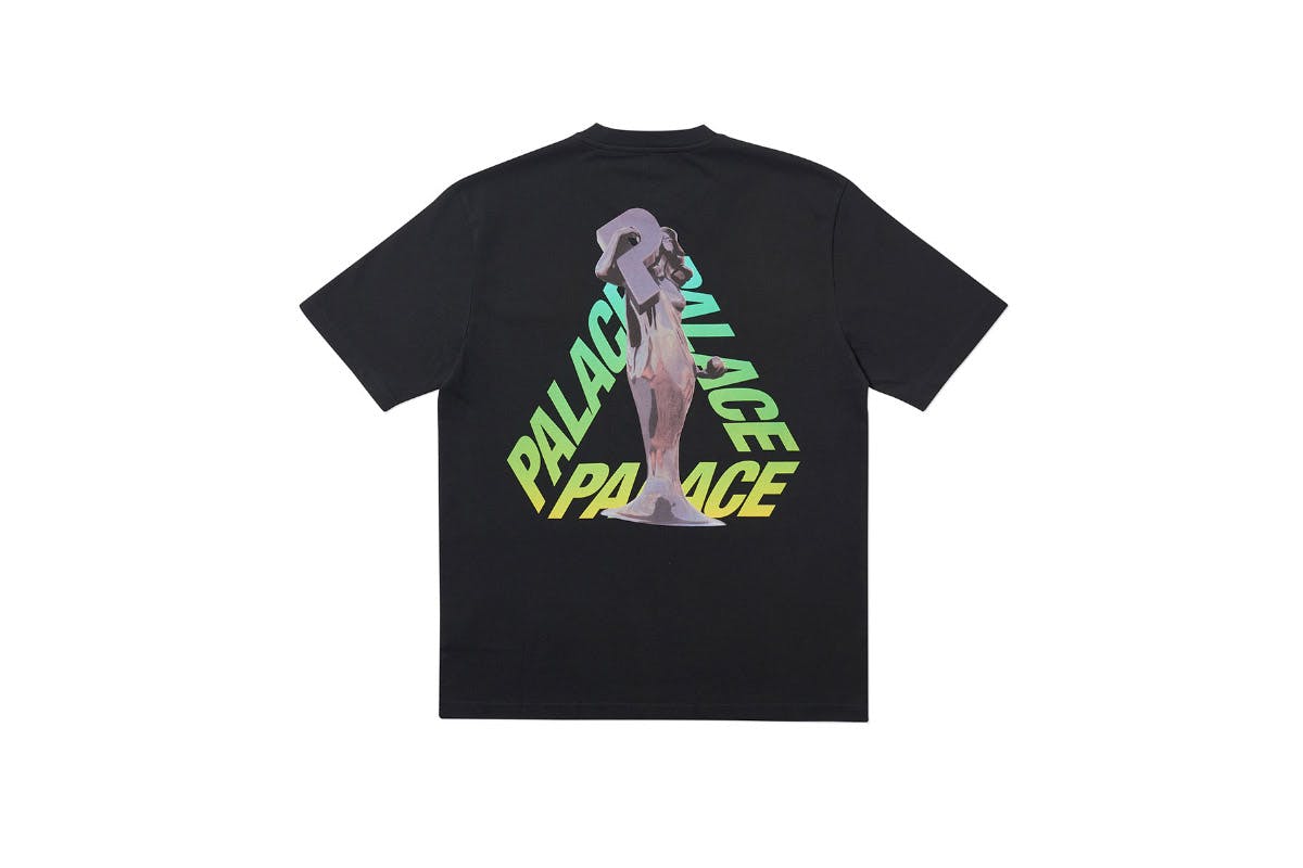 Palace 2019 Autumn T Shirt Rolls P3 black back