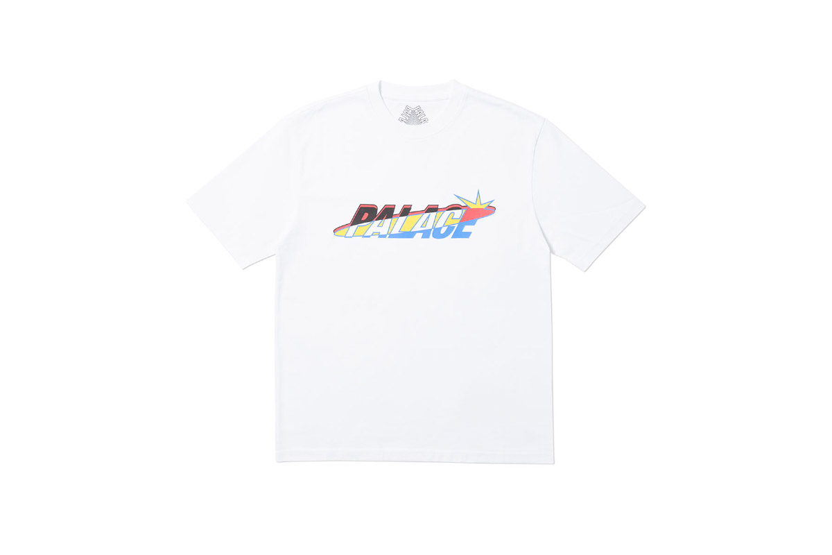 Palace 2019 Autumn T Shirt Lique white