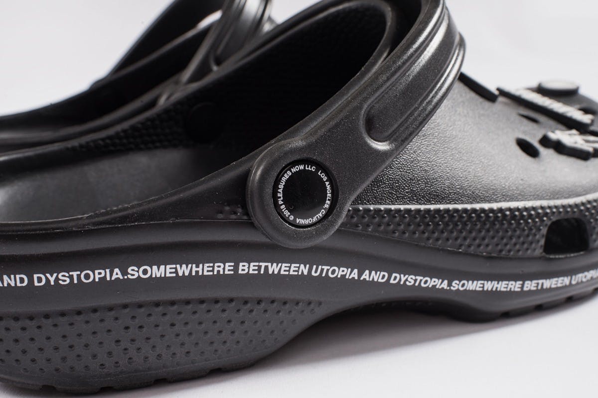 pleasures crocs clog utopia dystopia release date price