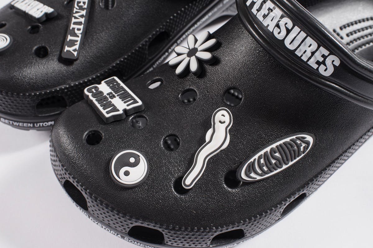 pleasures crocs clog utopia dystopia release date price