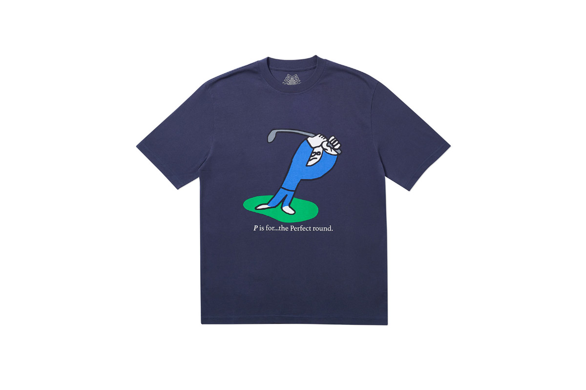 Palace 2019 Autumn T Shirt Par blue