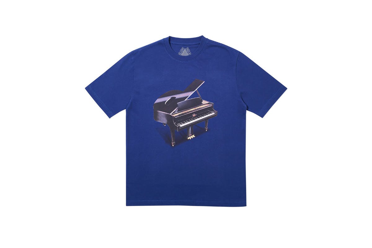 Palace 2019 Autumn T Shirt Grand blue