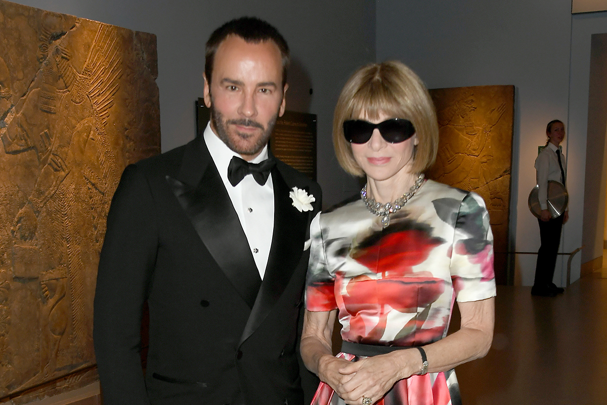 Tom Ford and Anna Wintour