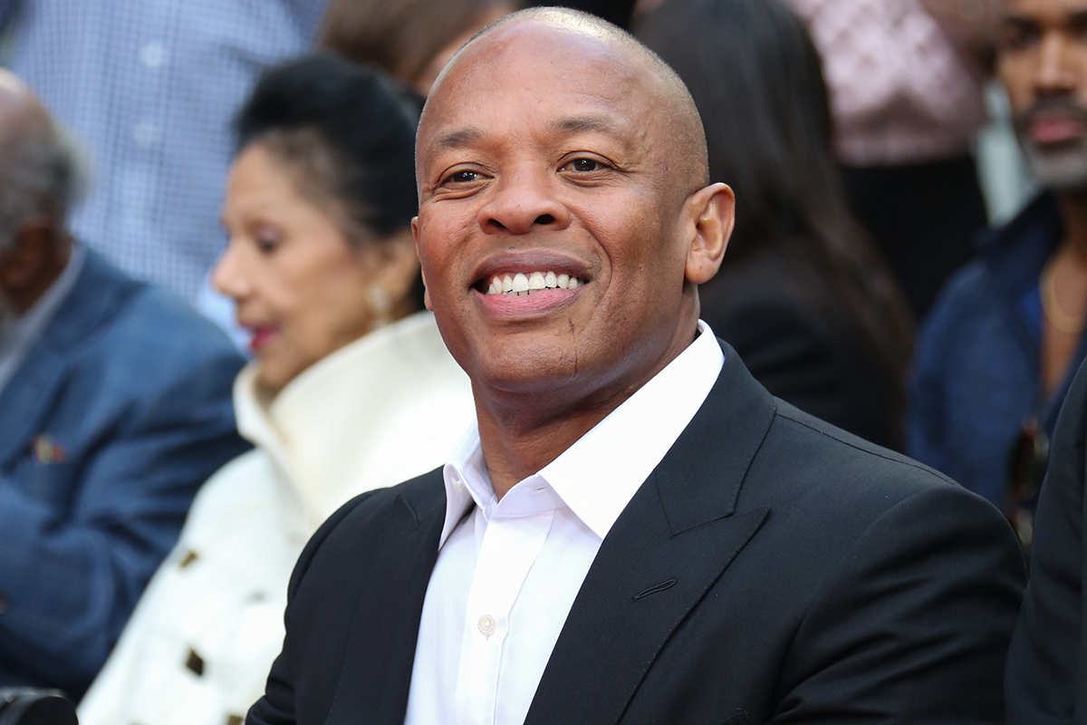 Dr. Dre attends the Quincy Jones Hand and Footprint ceremony