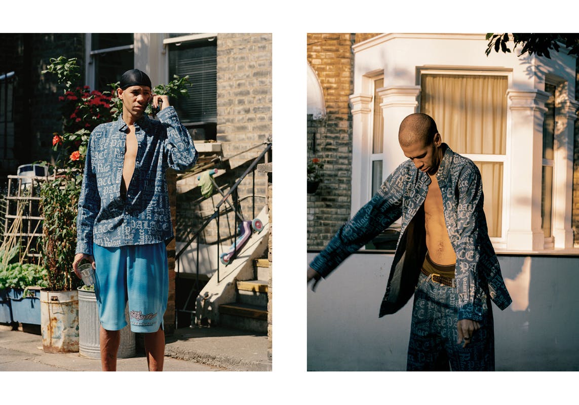Image of Palace's SS20 lookbook