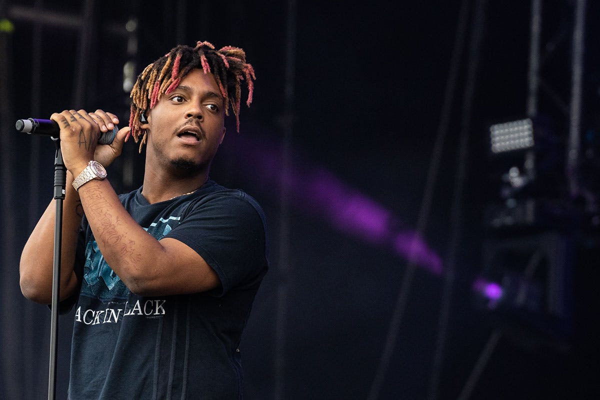 Juice WRLD on stage