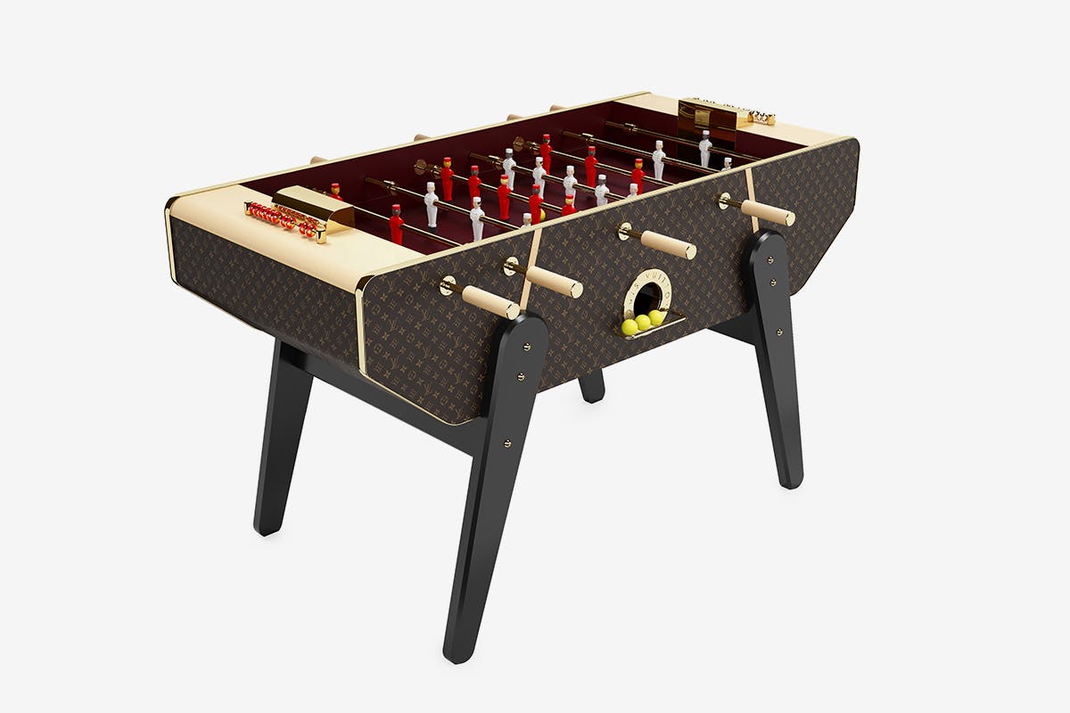 Louis Vuitton foosball table