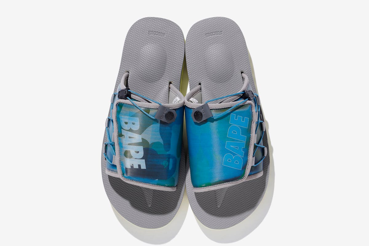 BAPE x Suicoke ss20 sandals