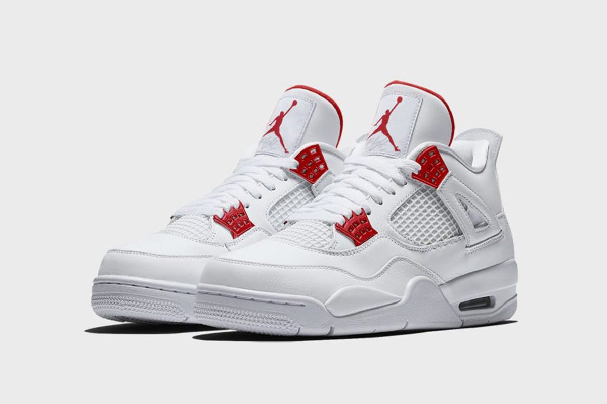 Air Jordan 4 Metallic Red