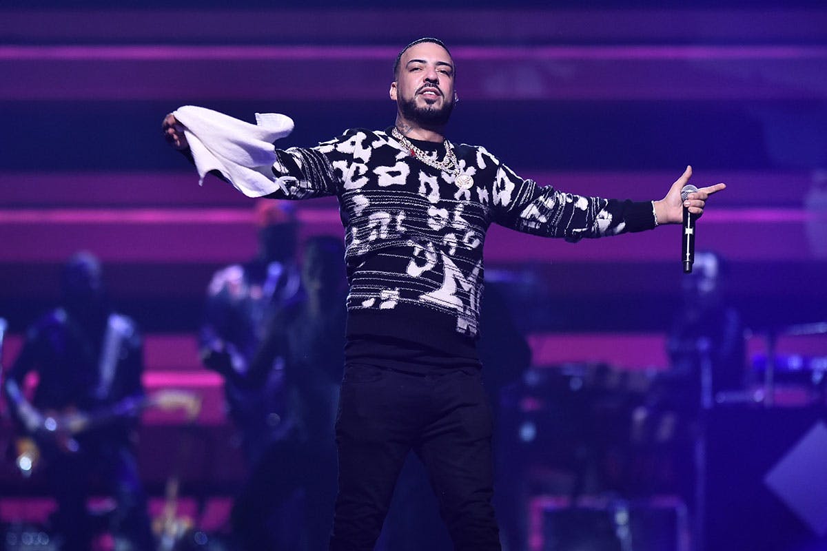 French Montana performs at TIDAL's benefit concert