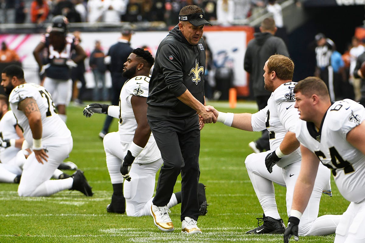 Sean Payton NFL pre game