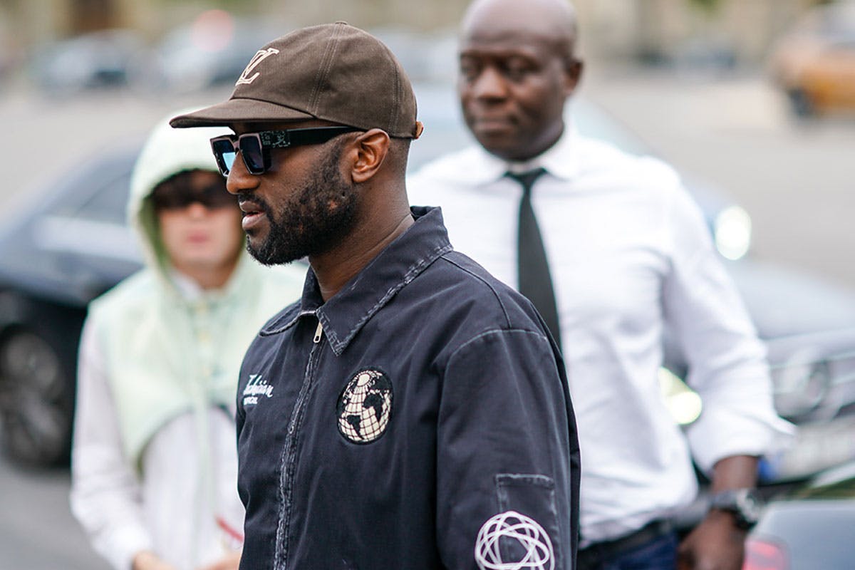 Image of Virgil Abloh attending Paris Fashion Week