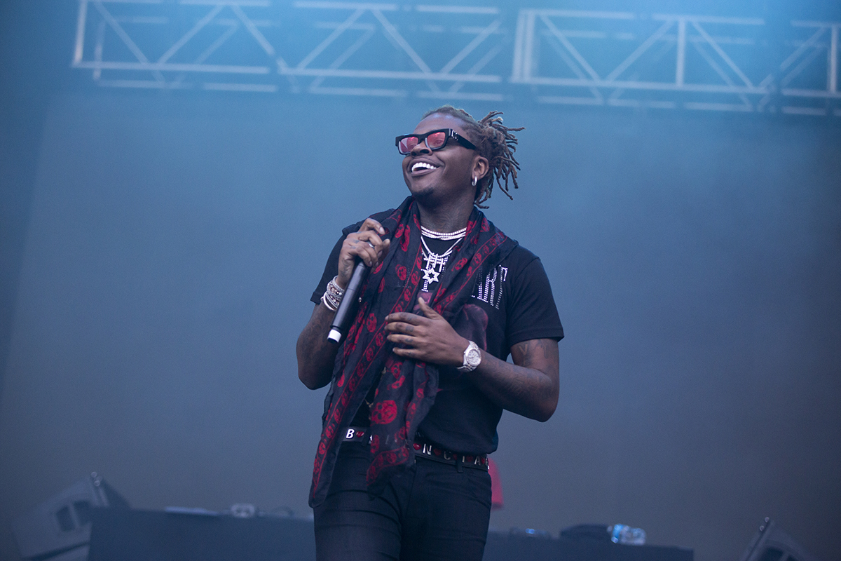 Gunna performs at Lollapalooza in Chicago