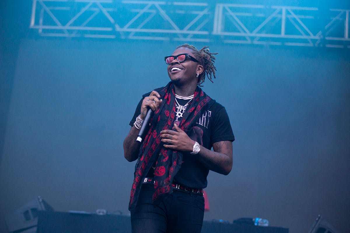 Gunna performs at Lollapalooza in Chicago