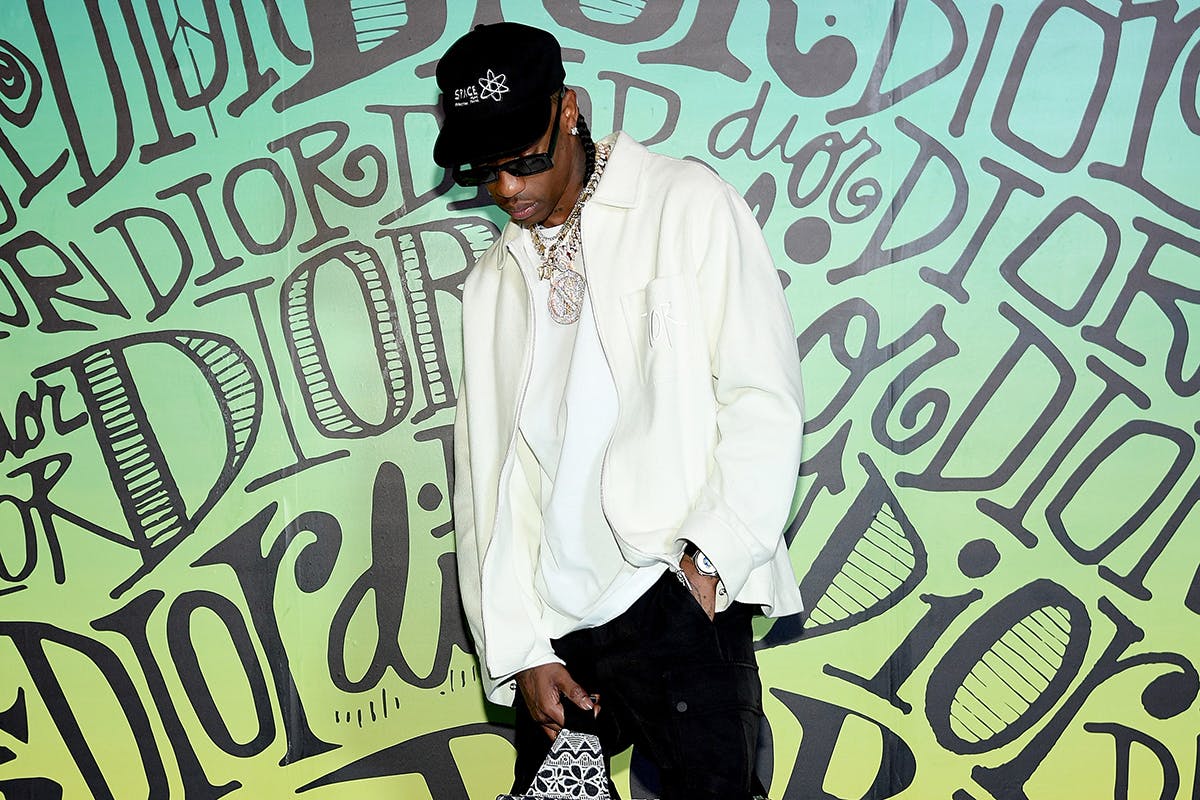 Travis Scott Dior show