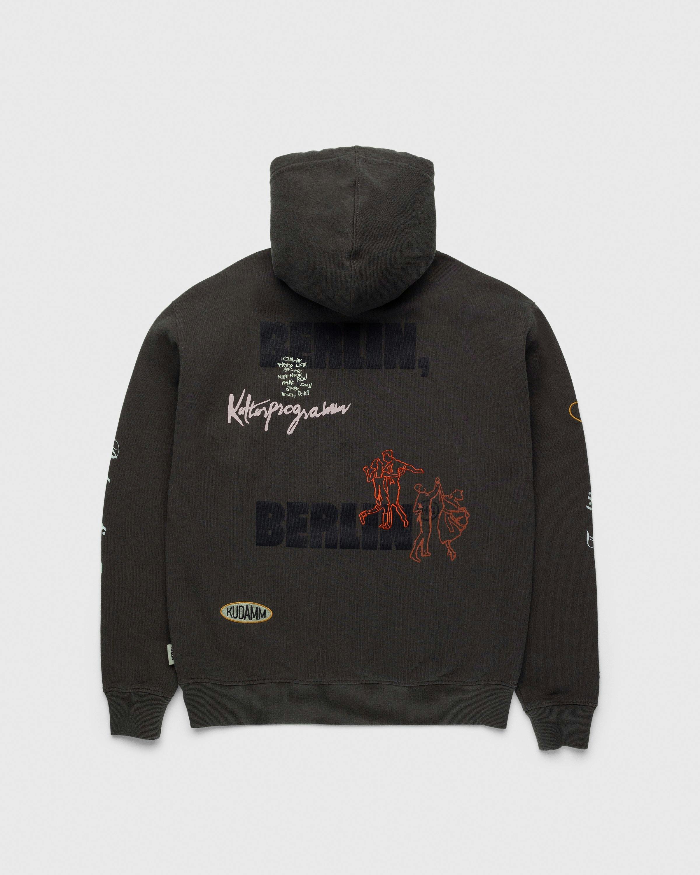 Highsnobiety - BERLIN, BERLIN 3 Hoodie Grey - Clothing - Black - Image 1