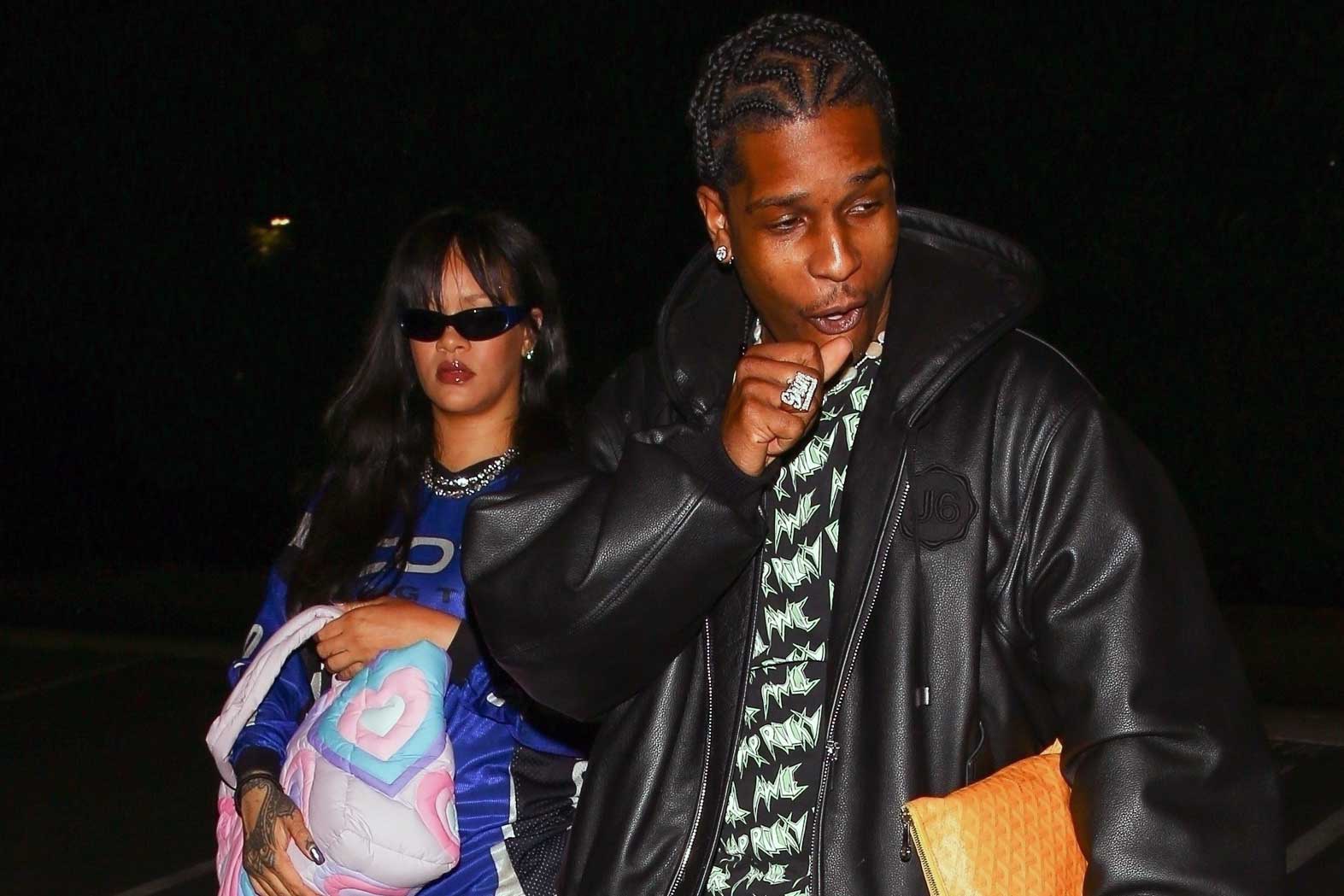 Rihanna & A$AP Rocky Holds Hands After Shopping Together in NYC