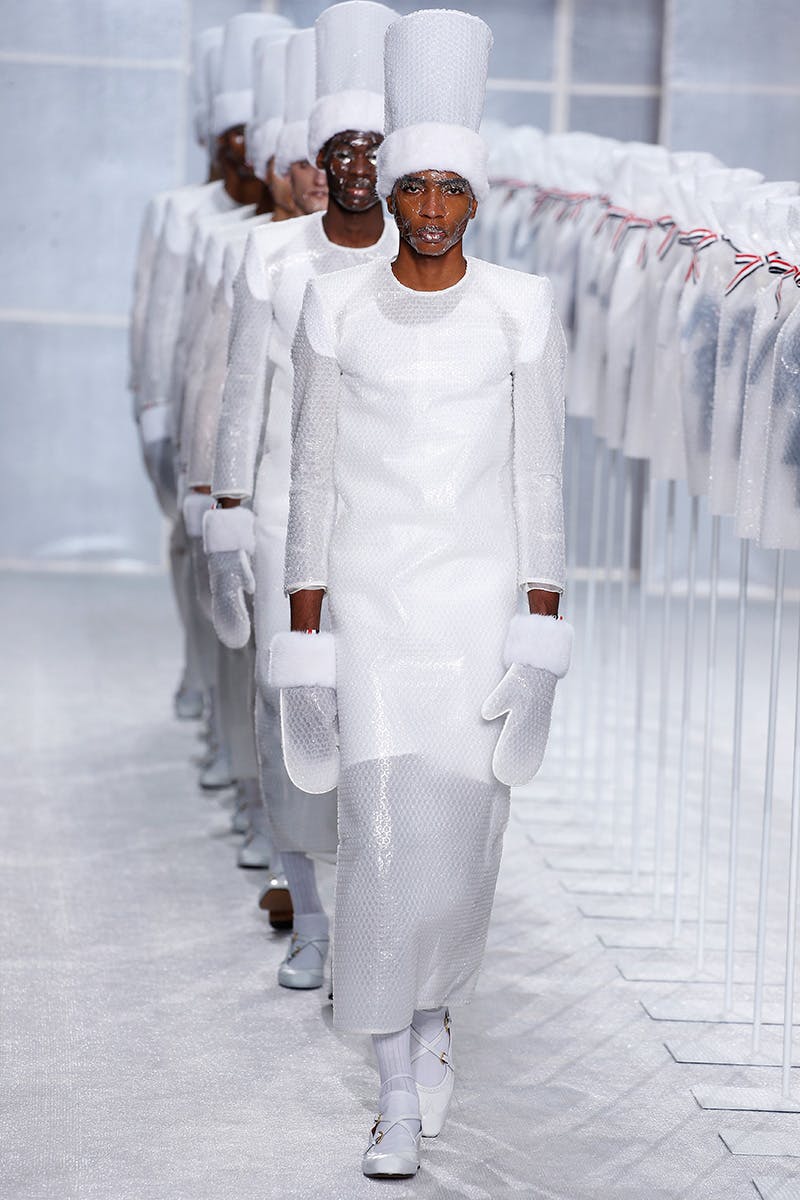 thom browne pfw fw19 runway