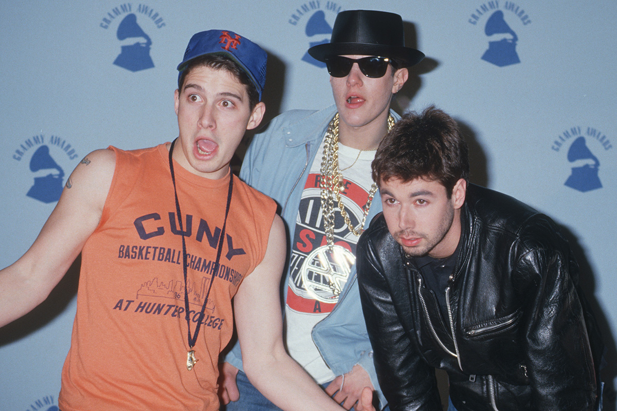 Adam Horovitz, Mike Diamond and Adam Yauch of the Beastie Boys