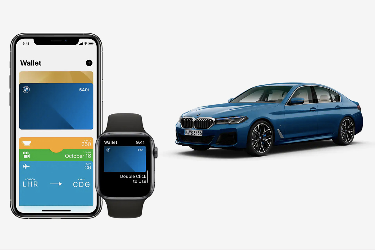 BMW, iPhone and Apple Watch