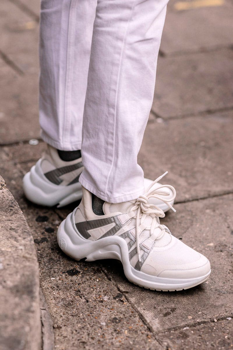 london fashion week ss19 sneaker street style roundup