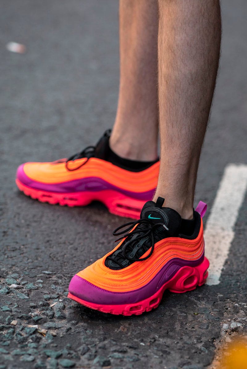 london fashion week ss19 sneaker street style roundup