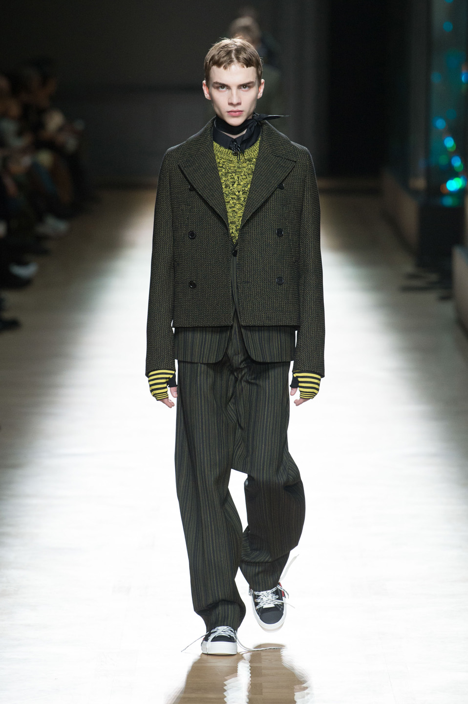 DIOR HOMME WINTER 18 19 BY PATRICE STABLE look38 Fall/WInter 2018 runway
