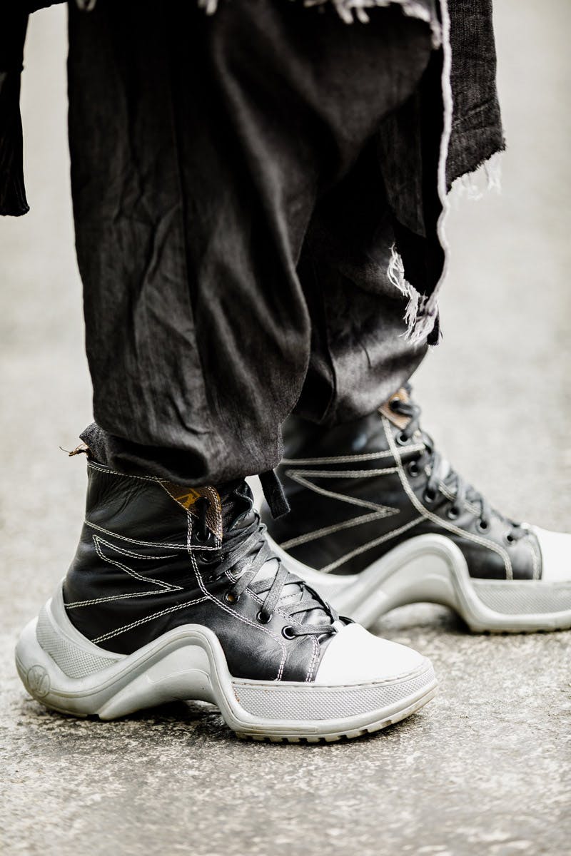 sneaker street style shanghai ss19 Shanghai Fashion Week SS19