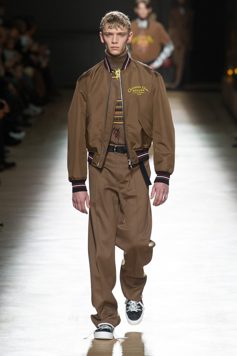 DIOR HOMME WINTER 18 19 BY PATRICE STABLE look30 Fall/WInter 2018 runway