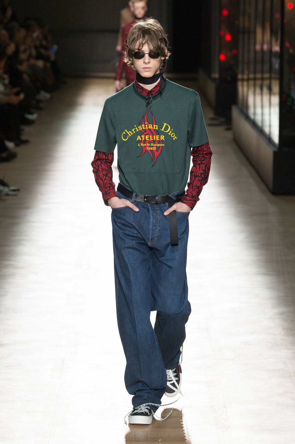 DIOR HOMME WINTER 18 19 BY PATRICE STABLE look27 Fall/WInter 2018 runway