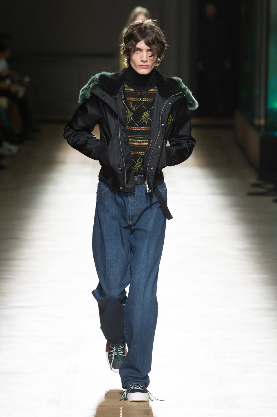DIOR HOMME WINTER 18 19 BY PATRICE STABLE look40 Fall/WInter 2018 runway